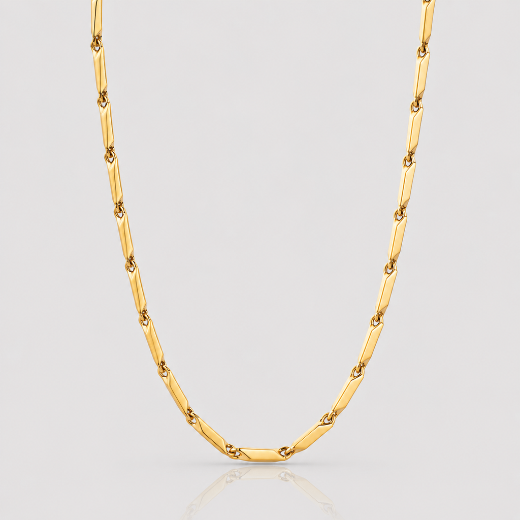 Rice Gold Chain for Men