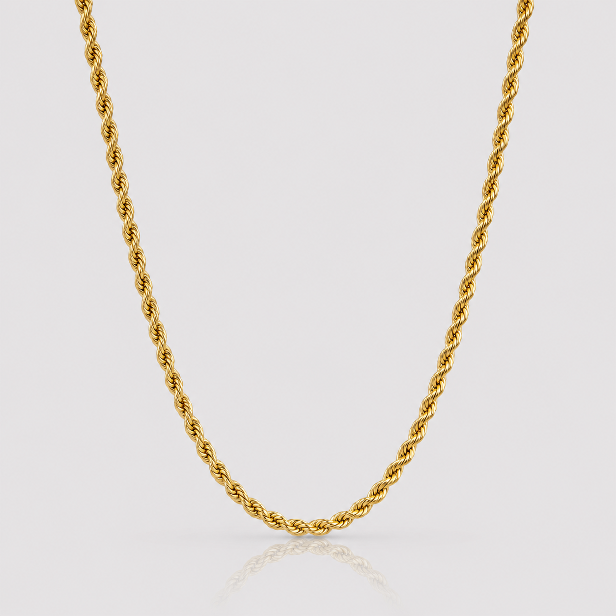 Rope Gold Chain For Men