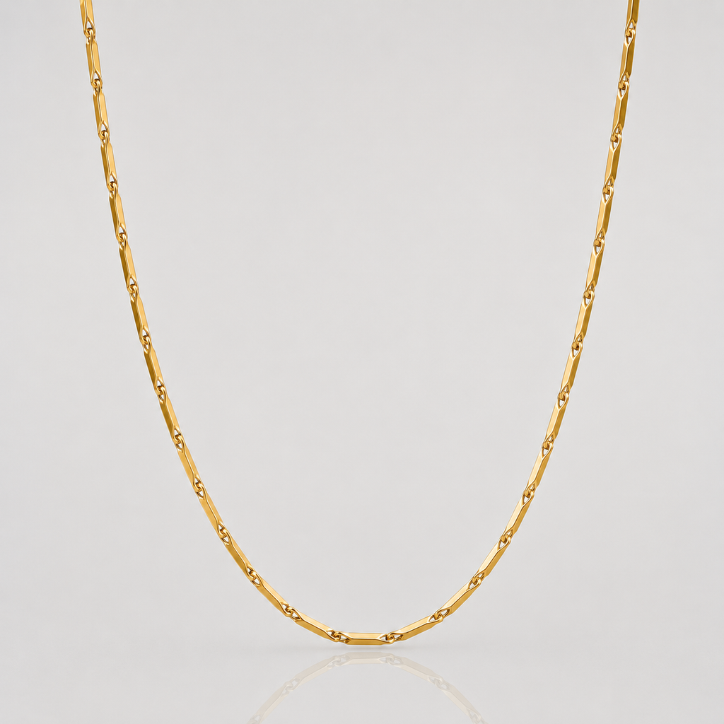 Rice Gold Chain for Men