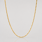 Rice Gold Chain for Men